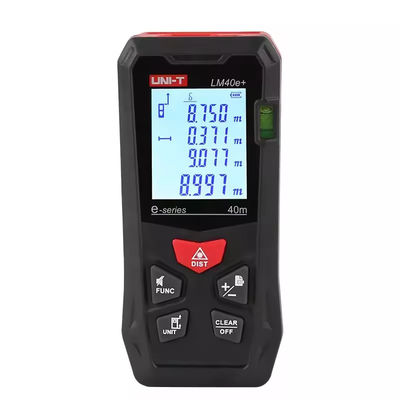 주문 UNI-T LM40e+ 휴대용 레이저 거리 측정 장치 테이프 측정 장치 온라인 제조