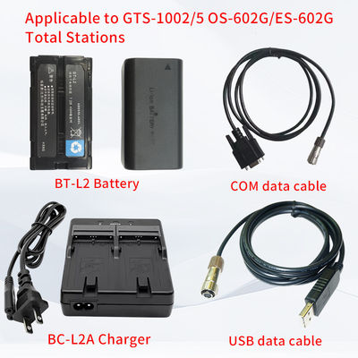 주문 Suitable for GTS-1002/5, OS-602G/ES-602G Total Stations BT-L2 Battery BC-L2A Charger 온라인 제조