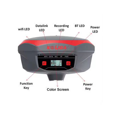 1598 채널 콜리다 K1 프로 GPS 기지 및 로버 RTK 조사 장비 고정도 GPS 수신기