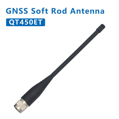 QT450ET 406-430MHz 2dBi 이득 TNC-J 화이트 마운트 플렉서블 휴대용 UHF 안테나