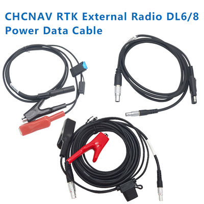 CHCNAV RTK 배터리 연결 케이블 전원 케이블 외부 라디오 전원 케이블 DL6 DL8 DL9 CHC GNSS 데이터 케이블 CHCNAV