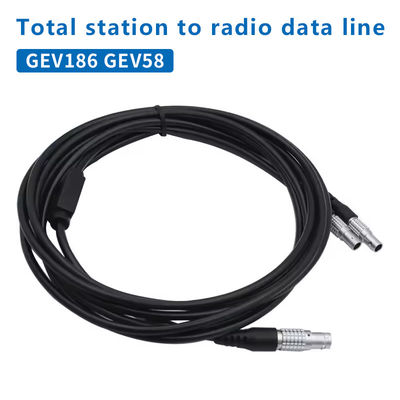 GEV186 GEV58 무선 라디오 전체 역과 외부 배터리를 연결하는 Y 모양 데이터 케이블 5-PIN