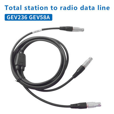 Y 모양 데이터 전원 케이블 GEV236 GEV58A 무선 라디오 연결을 위한 8-PIN 전체 역 및 외부 배터리