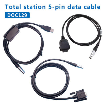 DOC129 TOPCON SOKKIA 데이터 케이블 전체 역 ES/OS/PS PC (win11) 5 핀