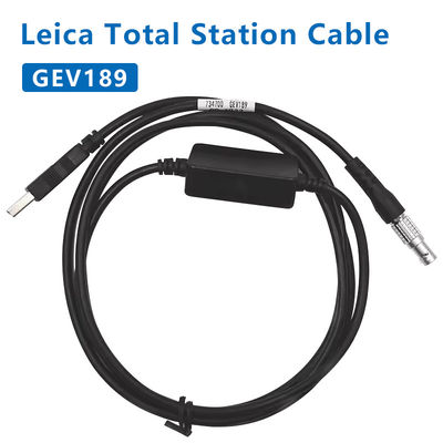 GEV189 734700 USB 데이터 다운로드 케이블 라이카 조사 총 스테이션 0.B 5 핀을위한 필수 액세서리
