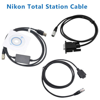 6 PIN USB RS232 PDA 인터페이스 데이터 다운로드 케이블 니콘 조사 총 스테이션 DTM532/452/330 데이터 전송 케이블
