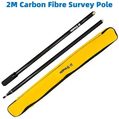 새로운 GPS RTK 2M 탄소 섬유 조사 폴 GPS 조사 2 섹션과 함께 트림블 유니버설 프리즘 GPS 폴 센터링 Roc