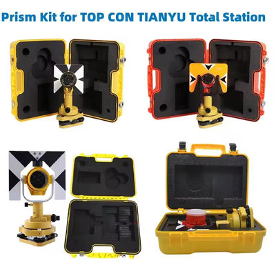 TOPCON NIKON TIANYU 토탈 스테이션용 프리즘 키트, 프리즘 측량 기기 전문 트래버스 프리즘 키트
