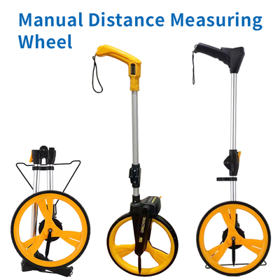 수동 거리 측정 바퀴 디지털 디스플레이 전자 도로 측정 기계 측정 바퀴 롤러