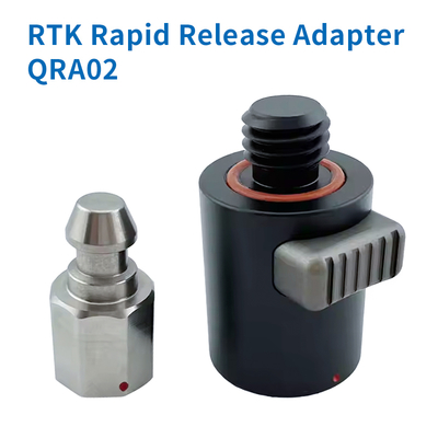 광범위한 사용을 위한 길이 40mm 신형 GNSS RTK 퀵 릴리스 어댑터 QRA02 추가
