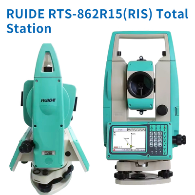 Ruide RTS-862R15 토탈 스테이션 2'' 정확도 1500M 논프리즘 거리